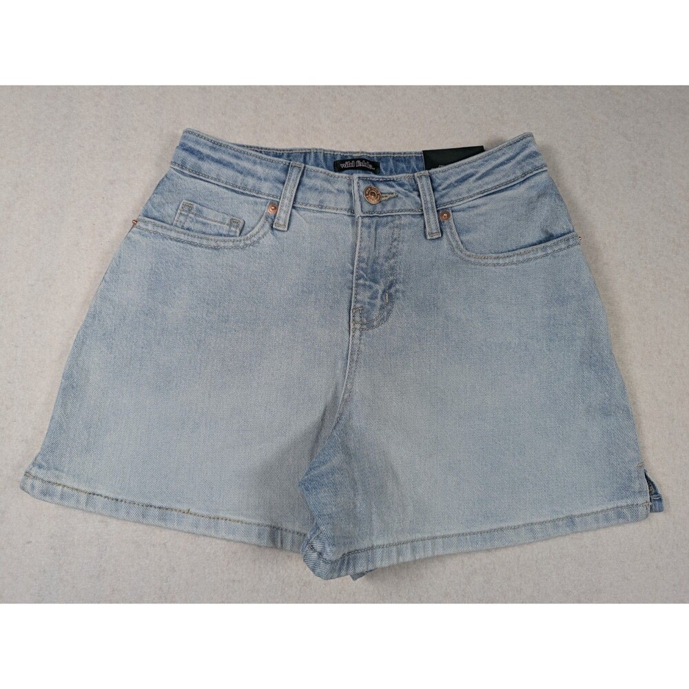 Wild Fable - Women's - High-Rise - Midi Jean Shorts - Blue - Size 00